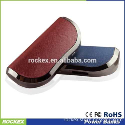 High capacity new design leather wallet power bank Powerbank